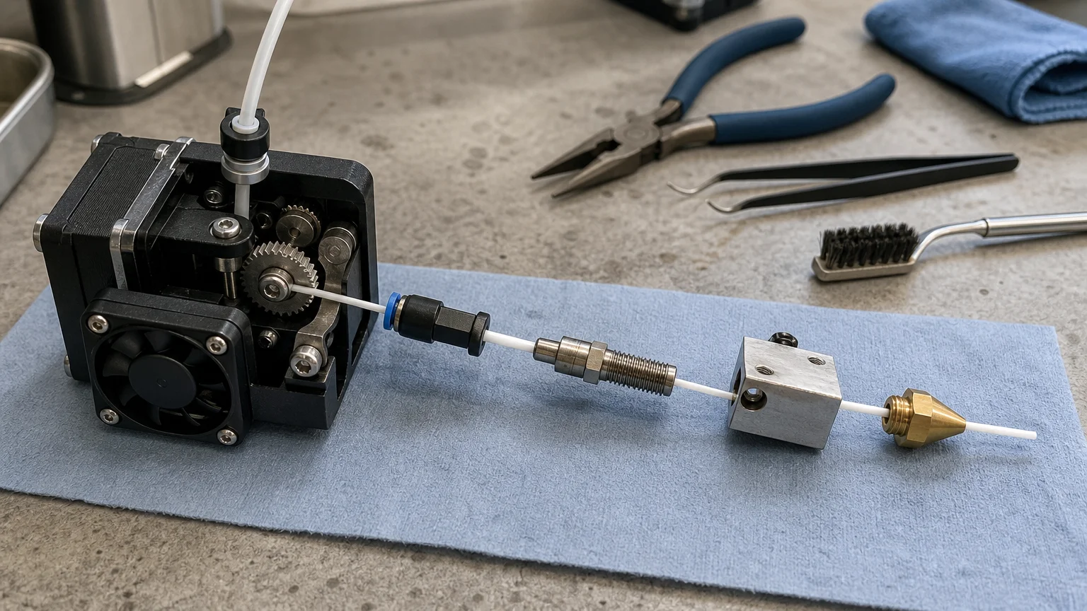 Imprimante 3D : filament bloqué, causes et solutions fiables