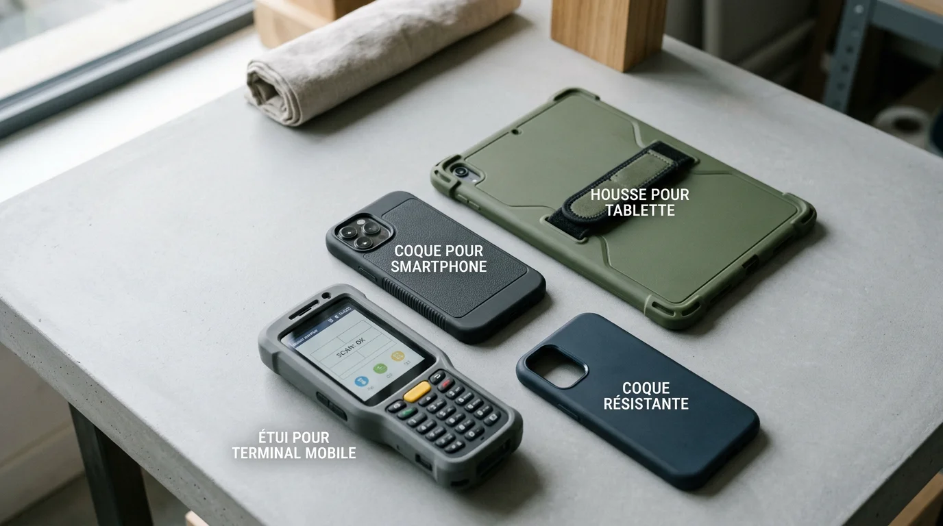 Coques sur mesure pour appareils électroniques : guide 2026