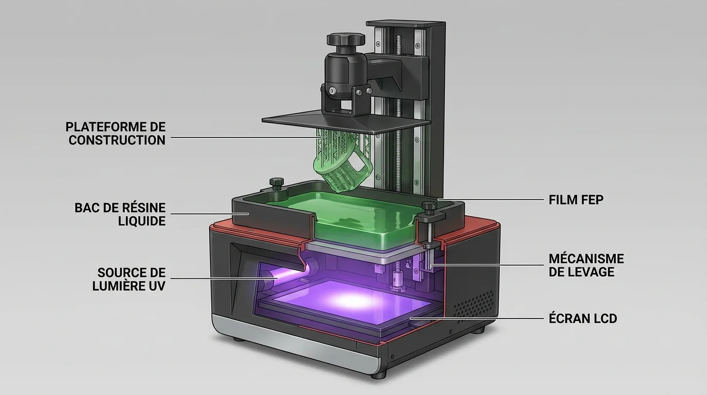 Imprimante 3D résine : guide complet pour bien choisir en 2026