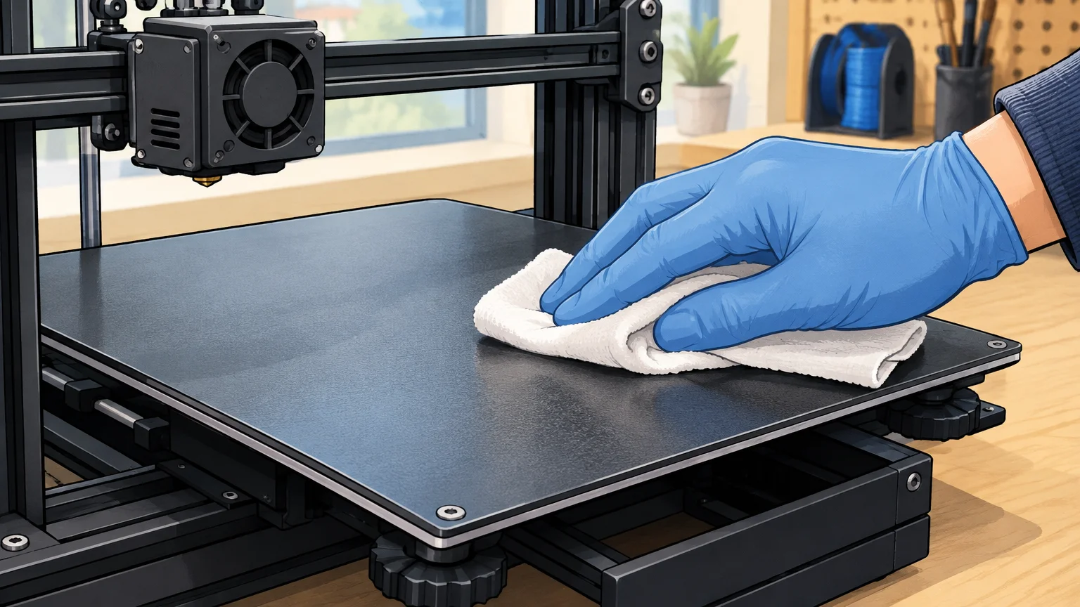 Entretien d’une imprimante 3D : gestes et rythme adaptés