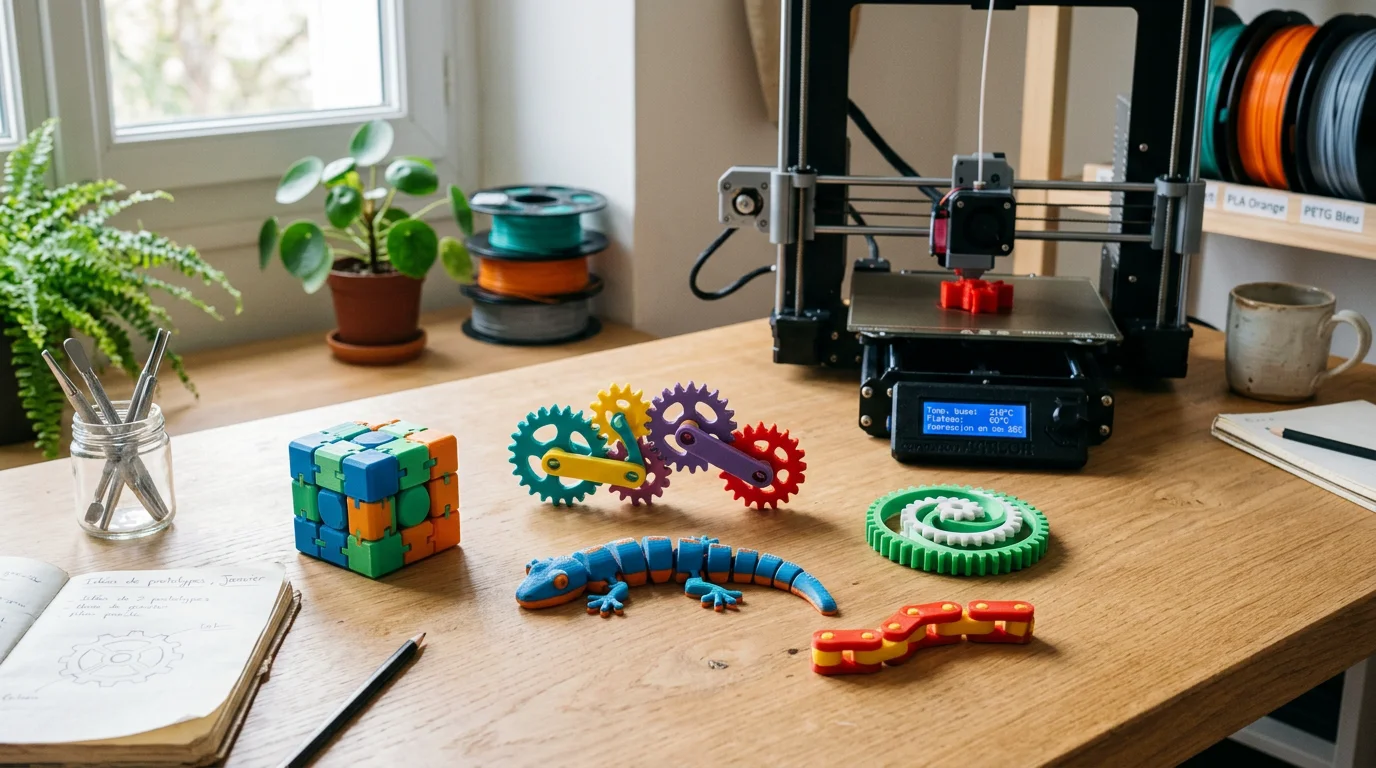 Anti stress imprimante 3D : objets à imprimer pour déstresser