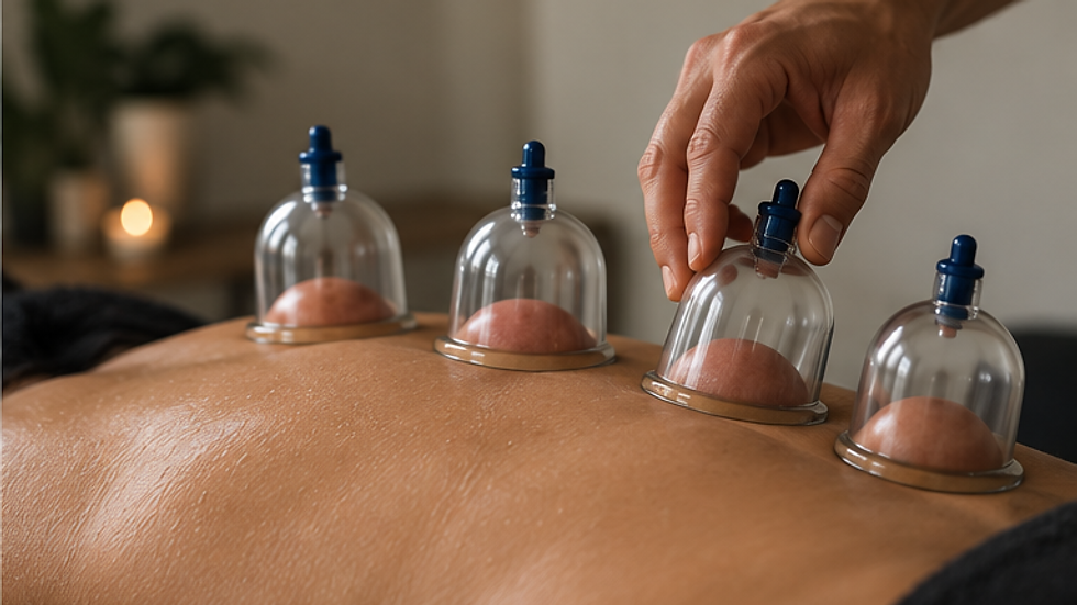 Mobility service with cupping