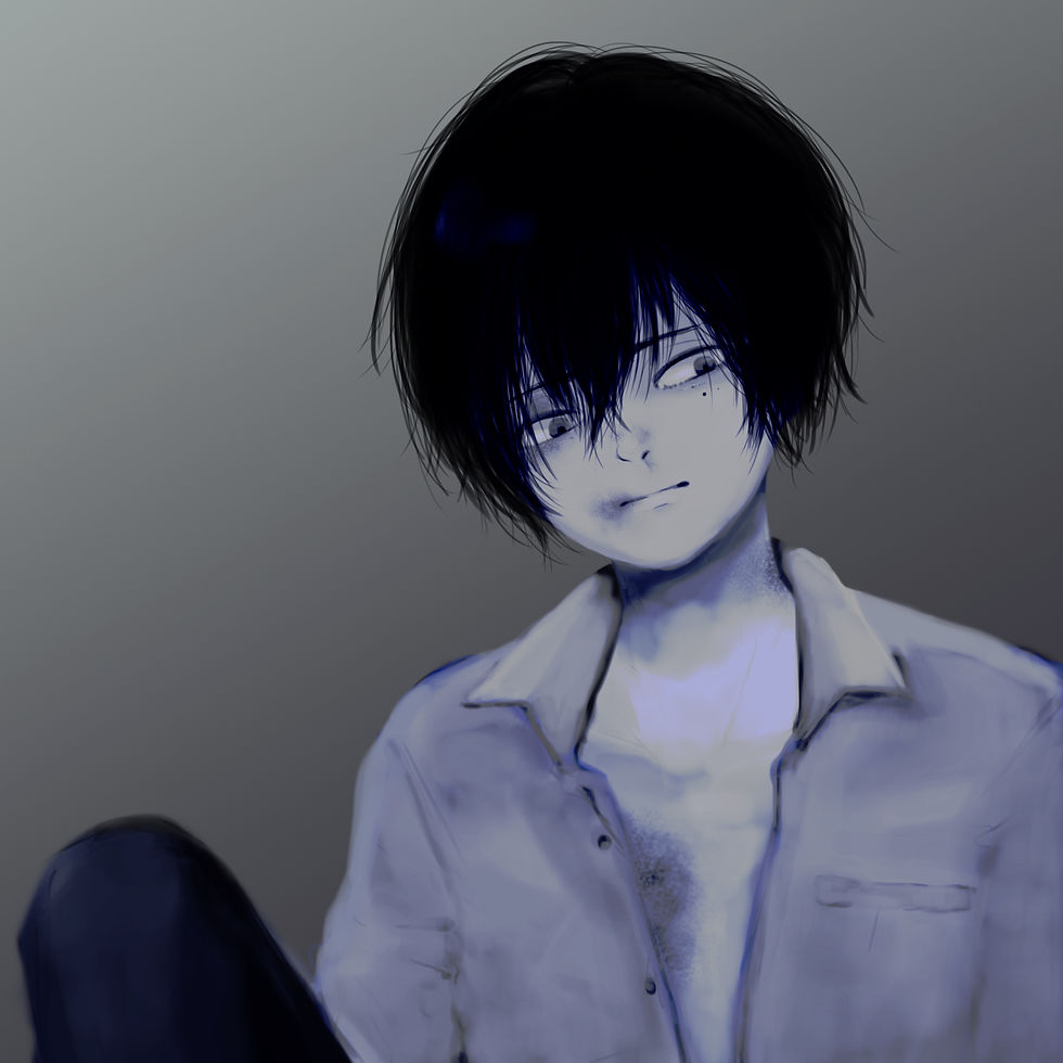 blue