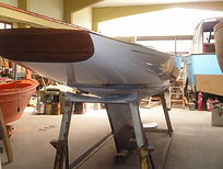 Reconstruction of a sailing boat, dragon class
