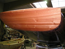 Reconstruction of a sailing boat, dragon class