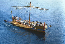 Rowing with Argo in Pagasitikos bay