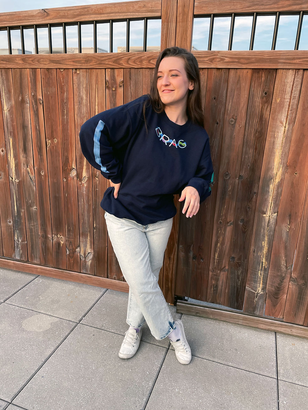 Thumbnail: Navy Brag Sweatshirt
