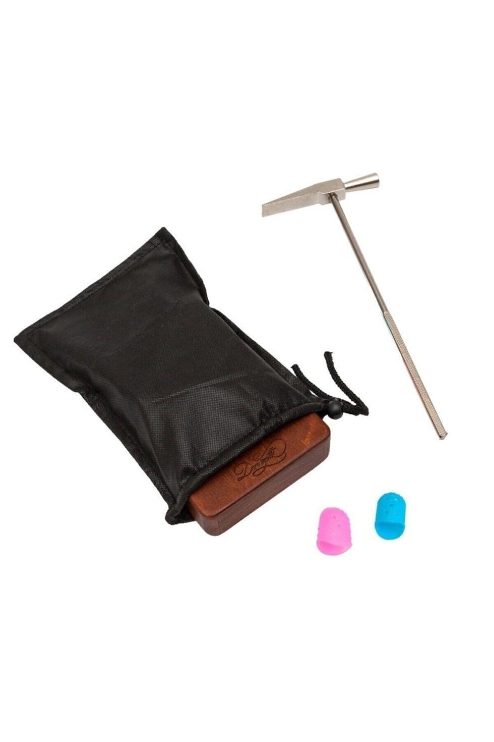 Küçük resim: Kalimba Full Set Paketi Stant Parmak Koruyucu Turkuaz - 6