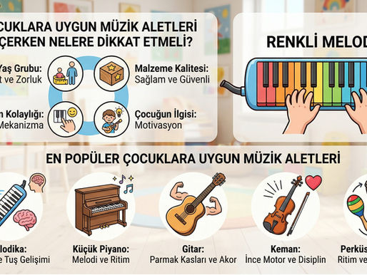 Çocuklara Uygun Müzik Aletleri: En İyi Seçenekler