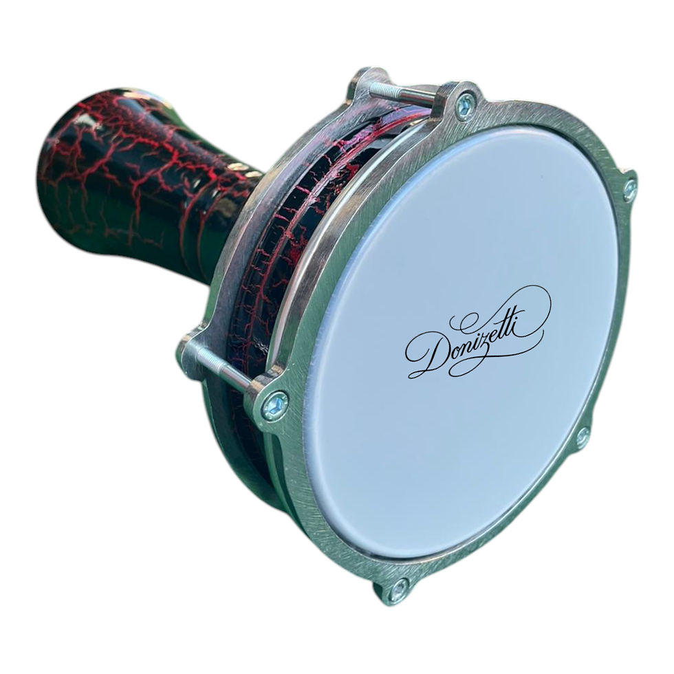 Donizetti No5 Türk Tarzı Darbuka Bordo Çatlak Renk Çap 23cm 40cm Boy -2