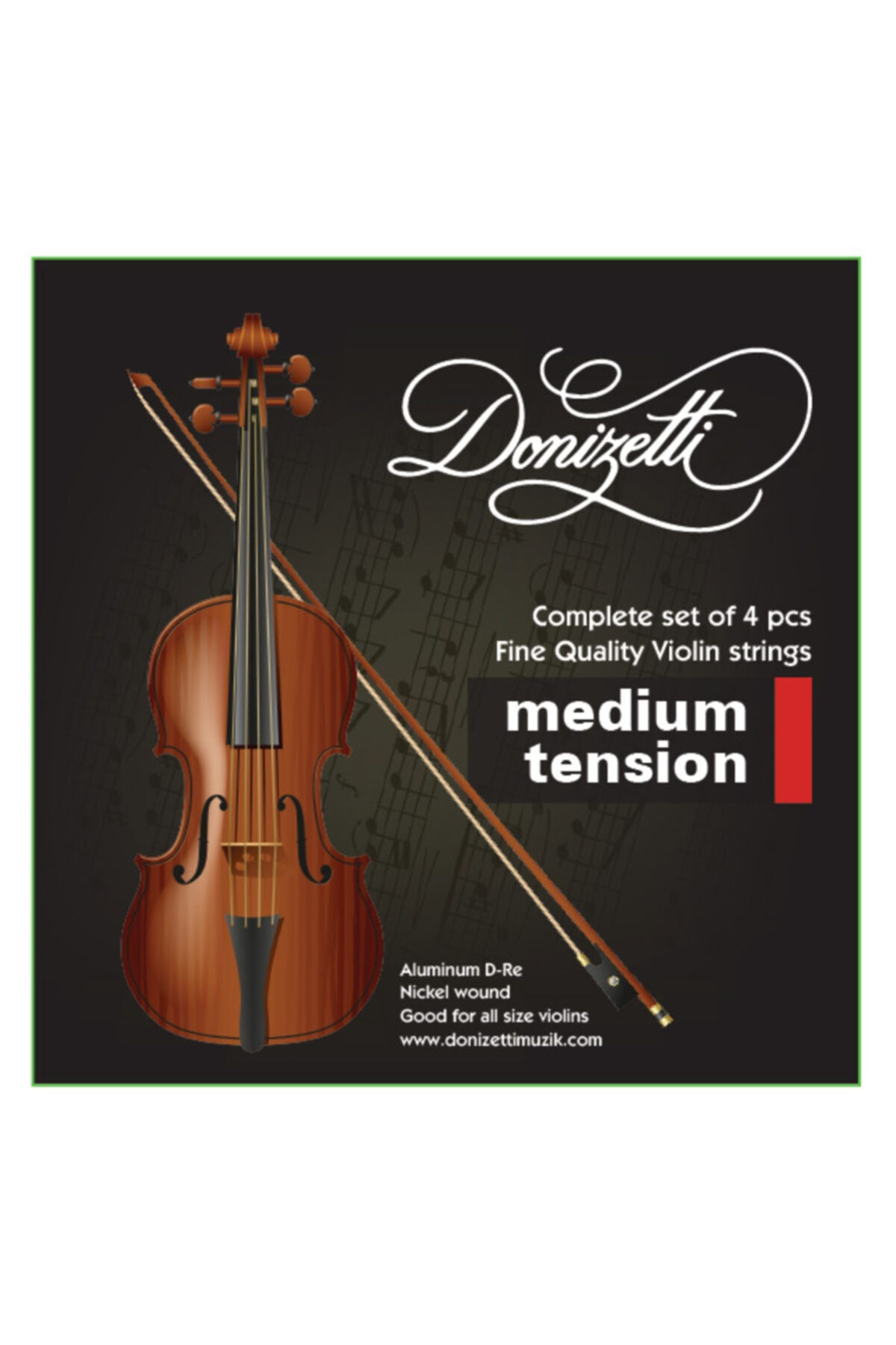 Donizetti Profesyonel Keman Teli Takımı