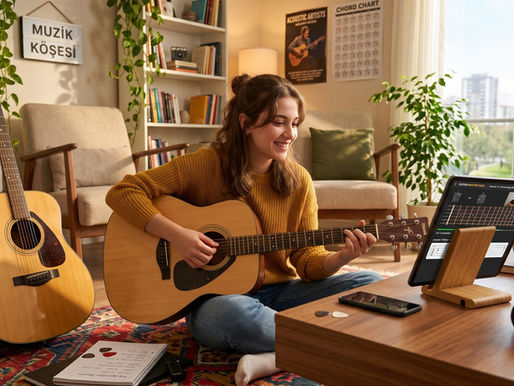 Evde Kendi Kendine Gitar Öğrenme Yöntemleri ve En İyi Uygulamalar 