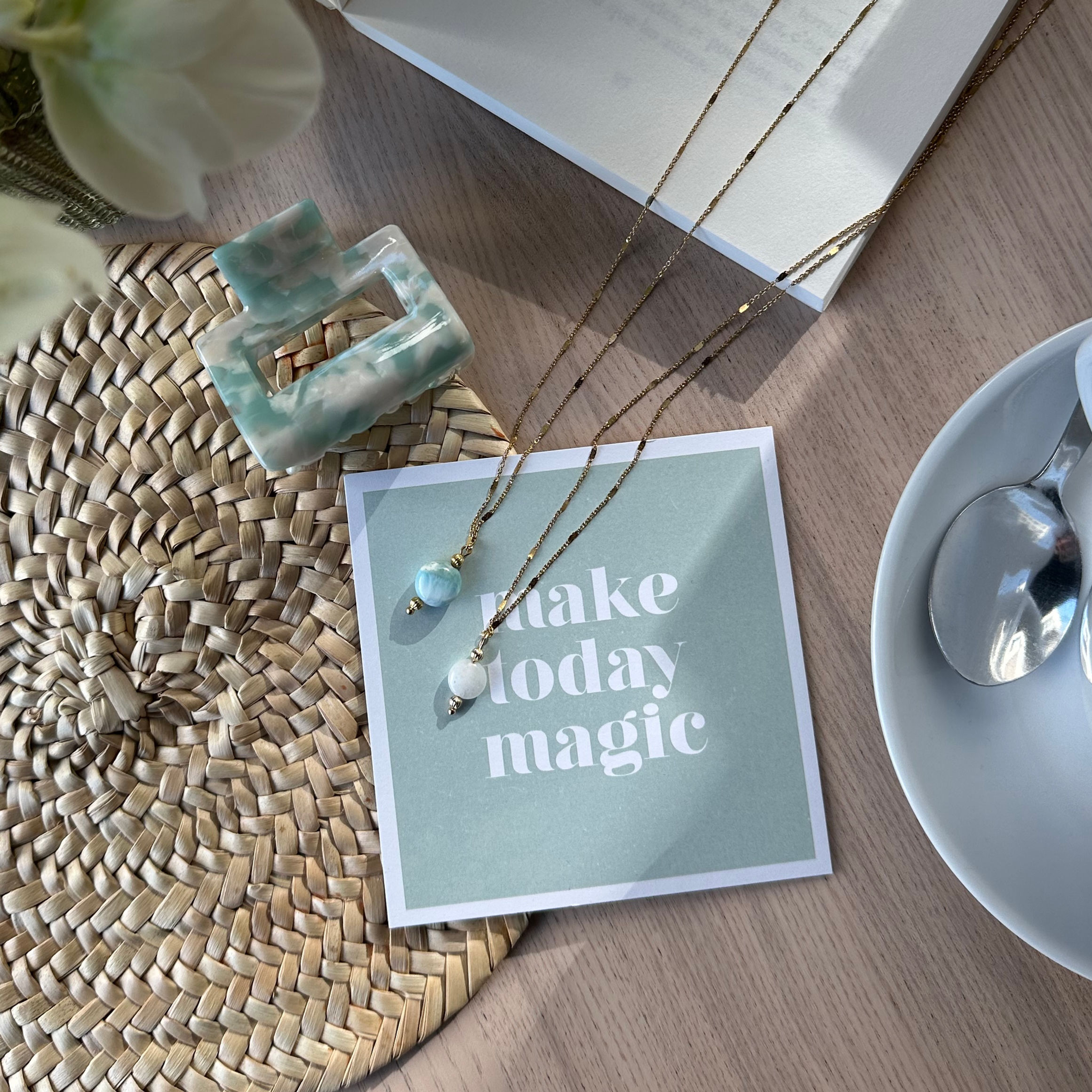 Collier HOPE or ou argent