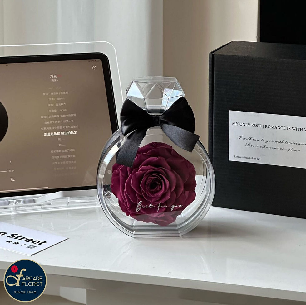 Thumbnail: Encased Rose Bottle