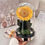 Thumbnail: Single Sunflower Glass Dome