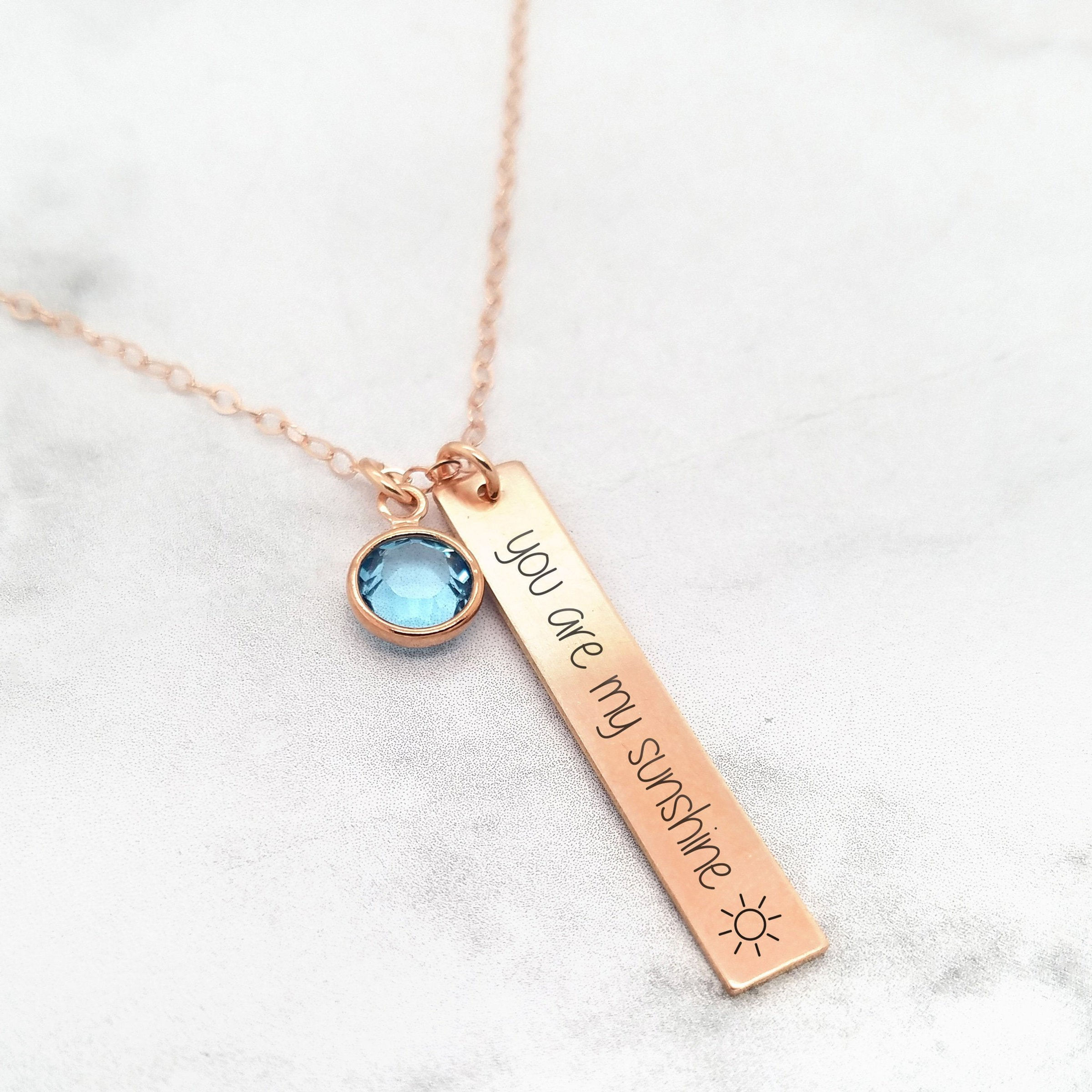 "You Are My Sunshine" Necklace