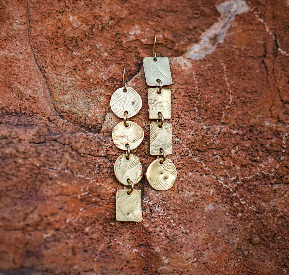 Hammered Brass style no.5