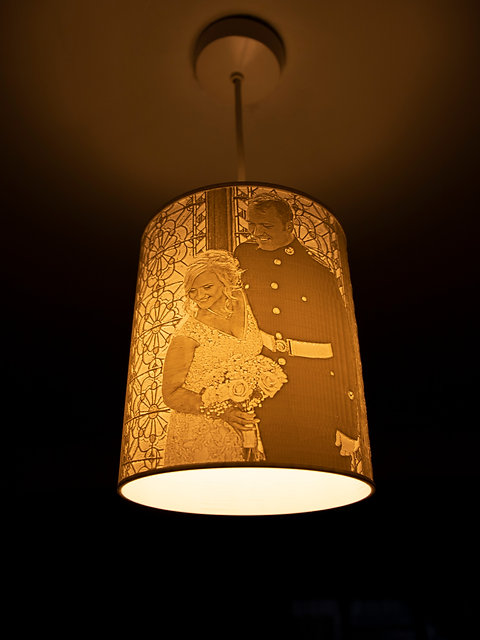Personalised Ceiling Lamp Shade Landscape Pico 3d
