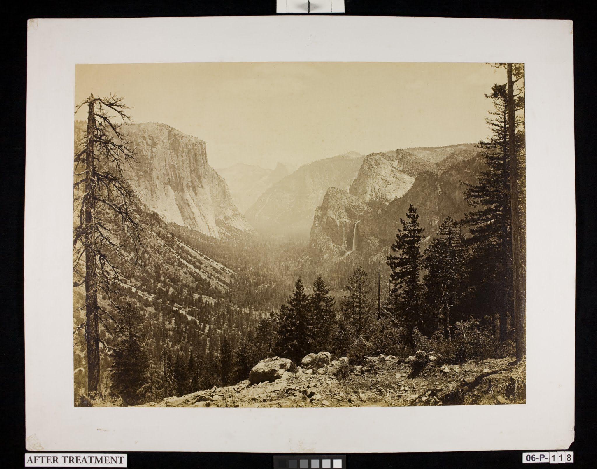 Carlton Watkins albumen print, after