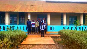 Rencontre de la délégation nationale de la CONADESI avec l’Administrateur du Territoire de Sakania avant la formation des experts à Mokambo.