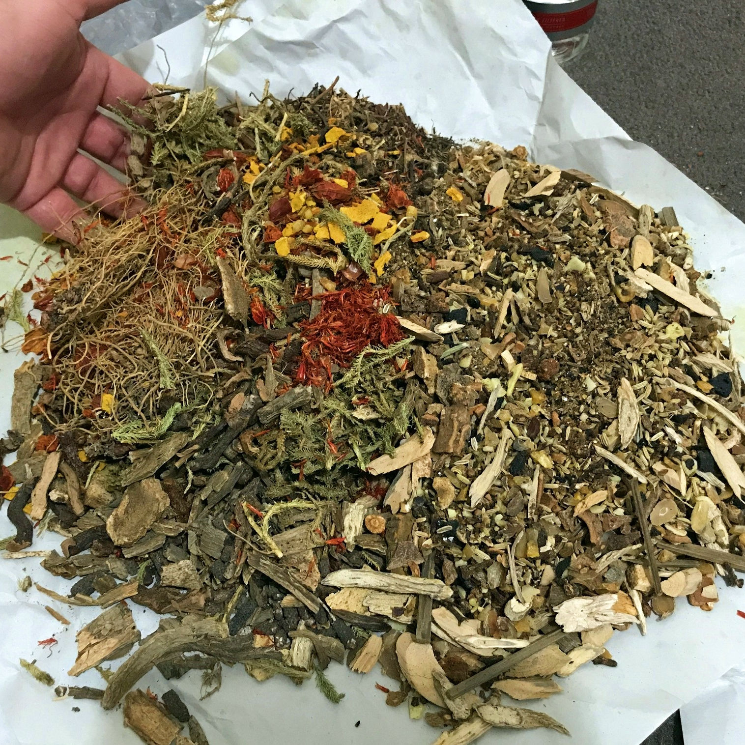 Shaolin 'Nine Tiger' 35 herb Iron Palm Dit Da Jow KIT (makes 4-5 litres)