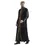 Thumbnail: Men's Muslim Caftan Stand Collar Embroidery Ramadan Long Sleeves Dubai Abaya