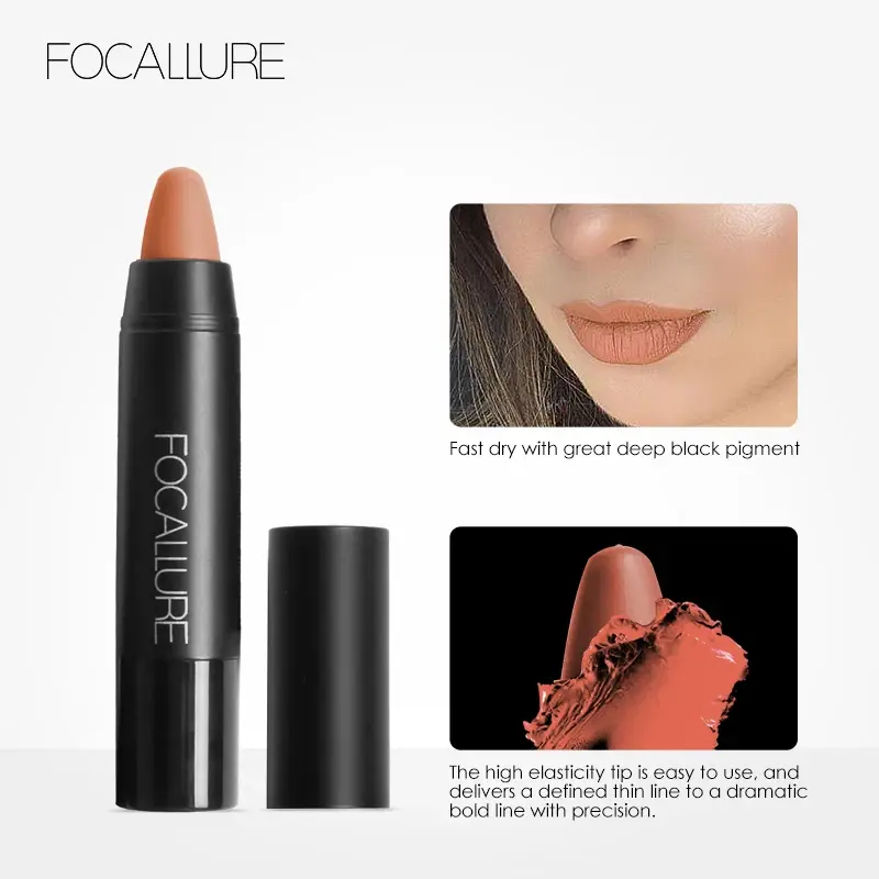 Thumbnail: Focallure Matte Lipstick Waterproof Soft Texture Batom