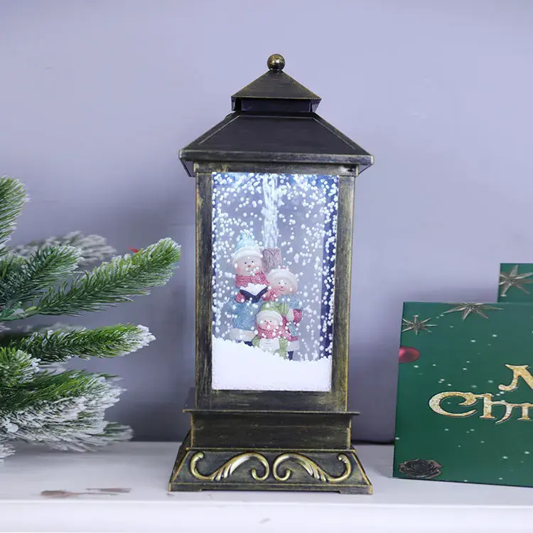 Thumbnail: Christmas Decoration Creative Snow Music Lantern Festival Scene Prop Gift