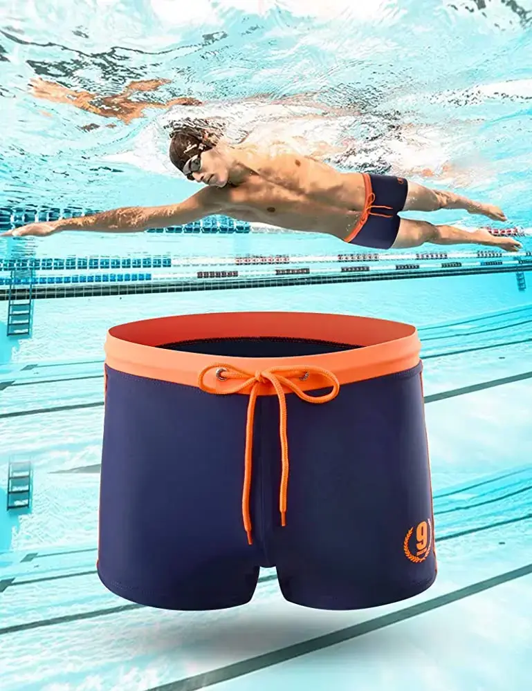 Thumbnail: Men Swimwear Boxer Shorts Swim Trunks Surf