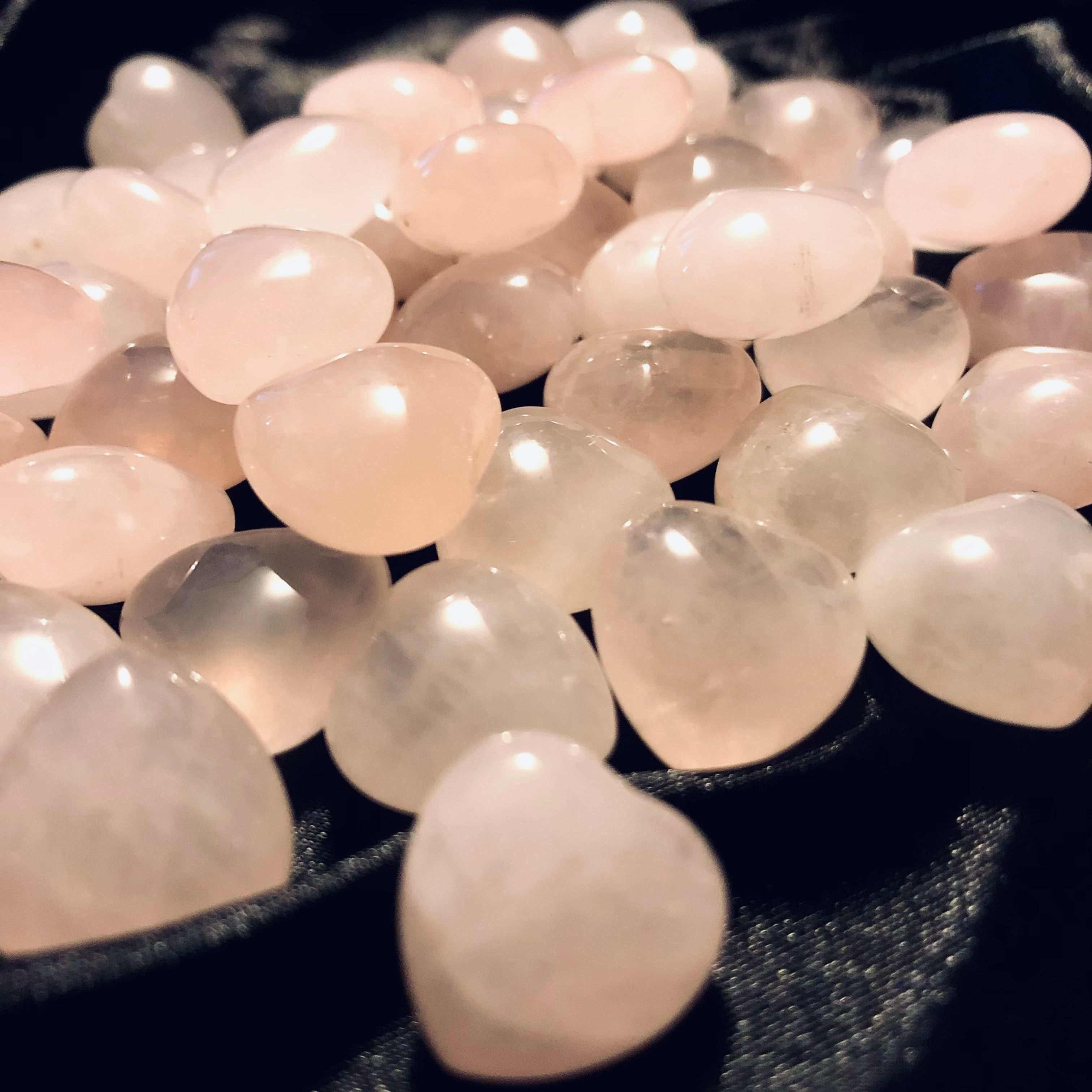 Heart Rose Quartz Crystal
