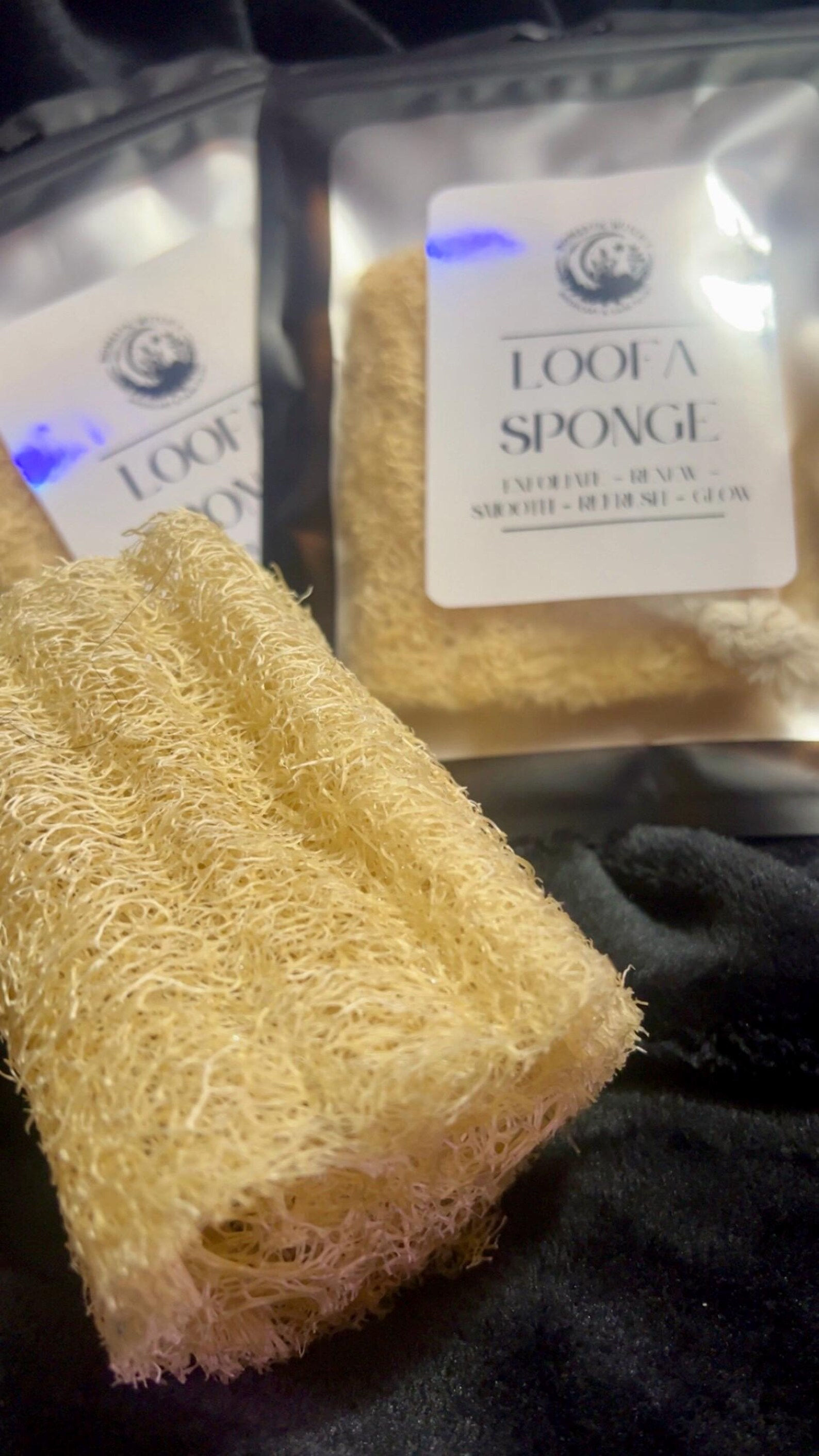 Organic Loofah Exfoliating Sponge