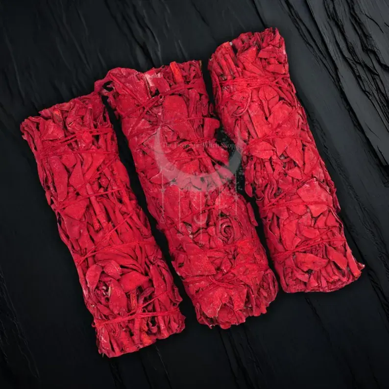 3"-4" Dragon's Blood Sage Bundle