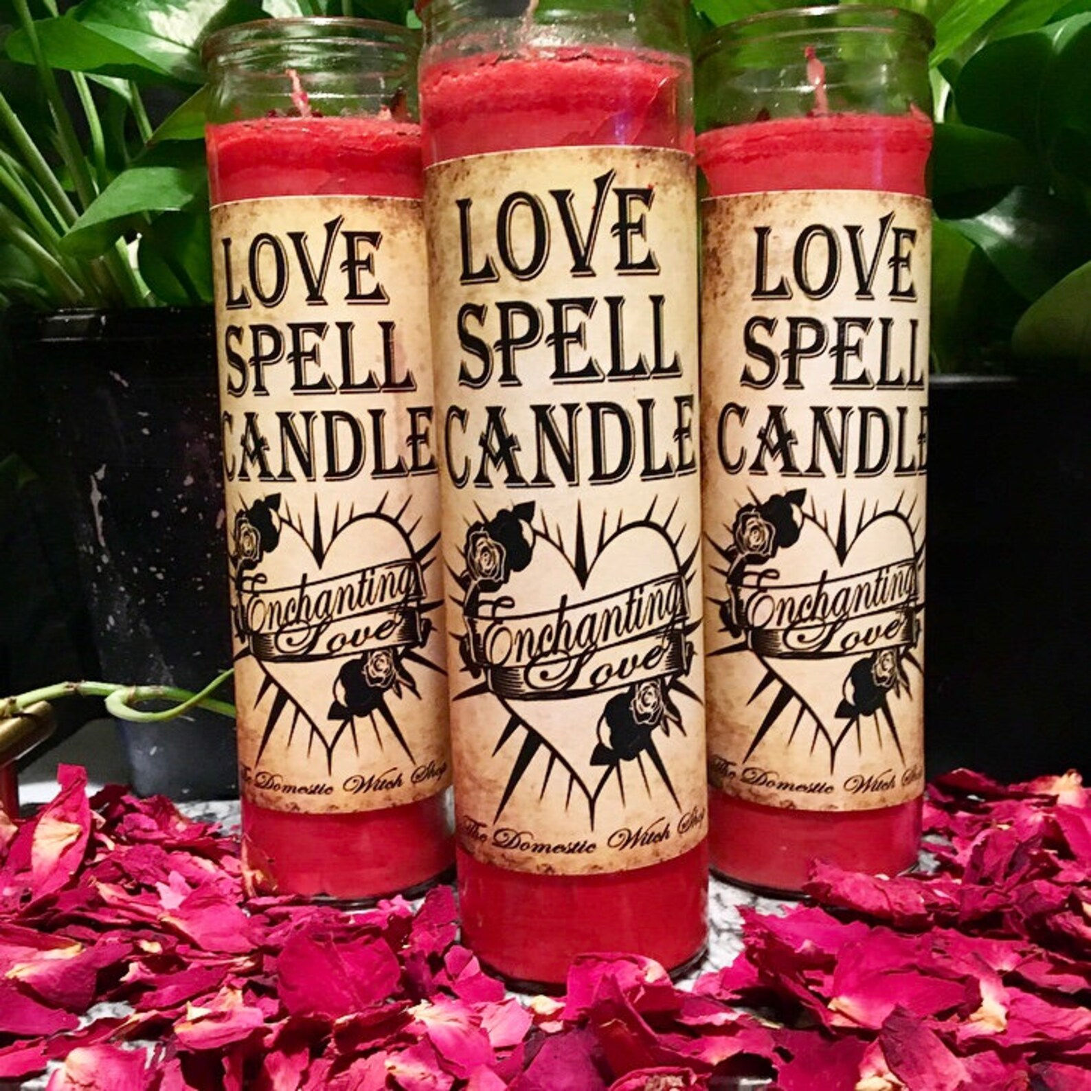 Enchanting Love - Love Spell Candle