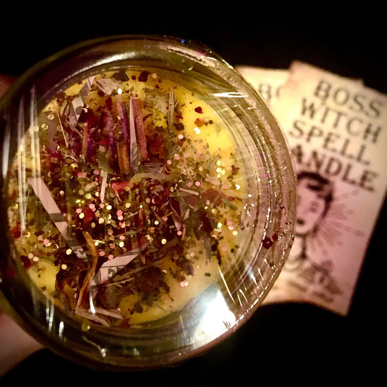 Boss Witch Spell Candle