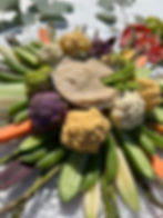 Veggie Platter with Hummus