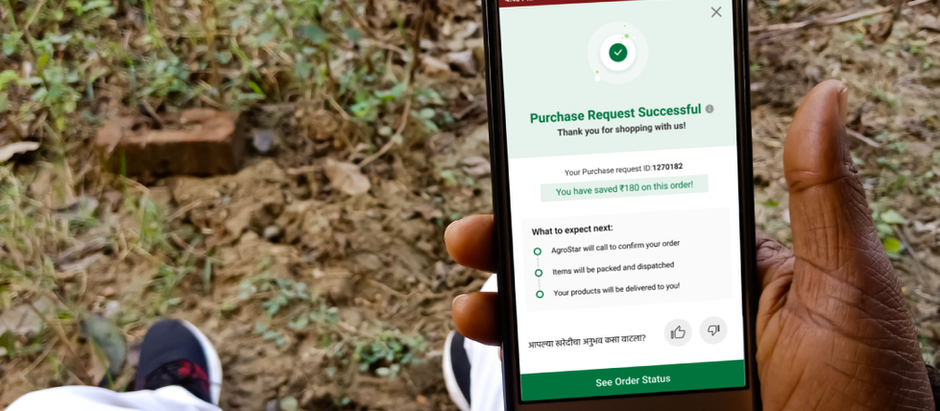 Designing an end-to-end shopping experience for Indian Farmers