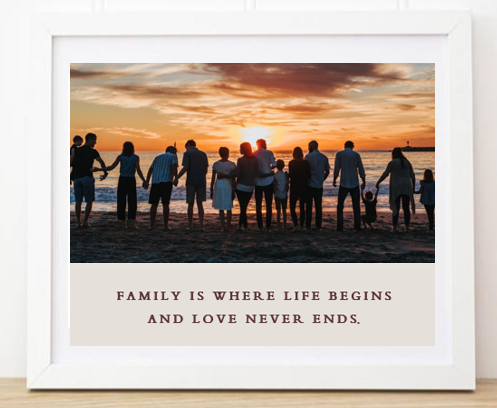 Thumbnail: Quote Gift Frame