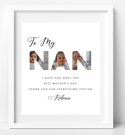 PhotoWord Mother's Day Frame