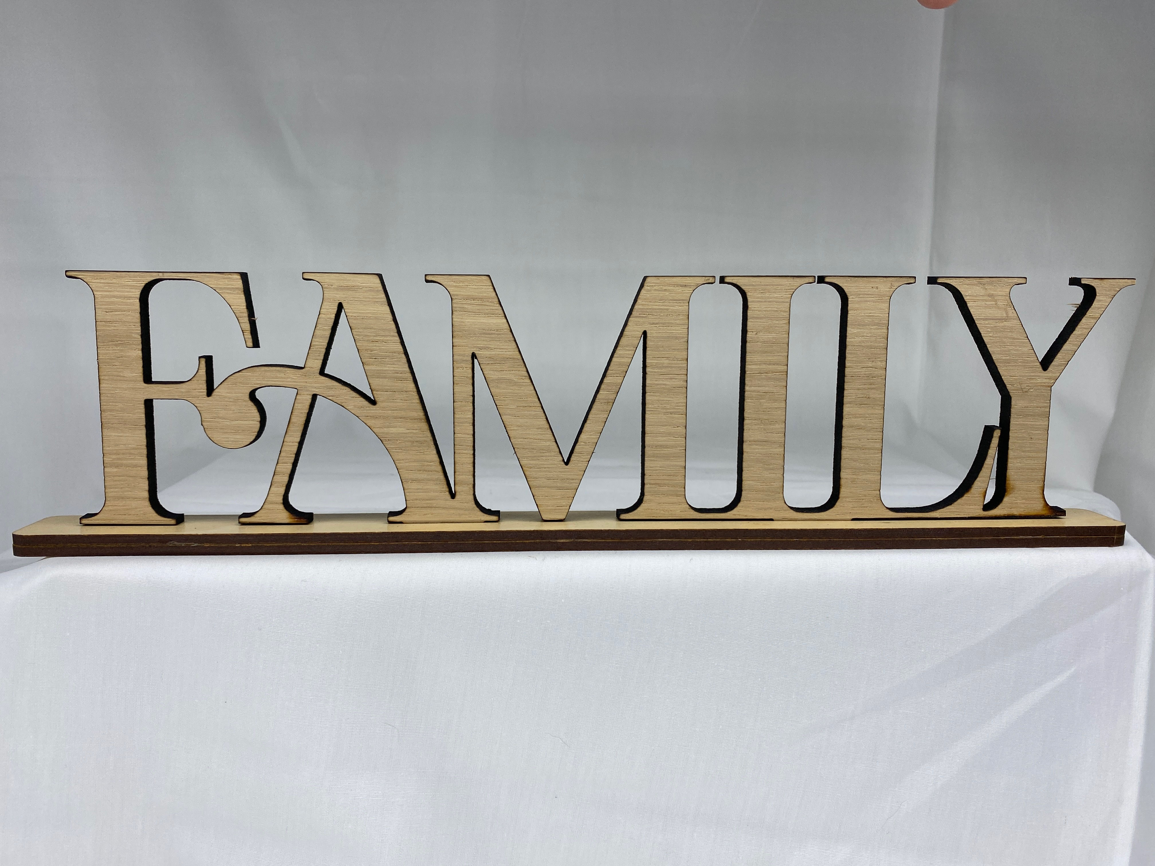 FAMILY sign