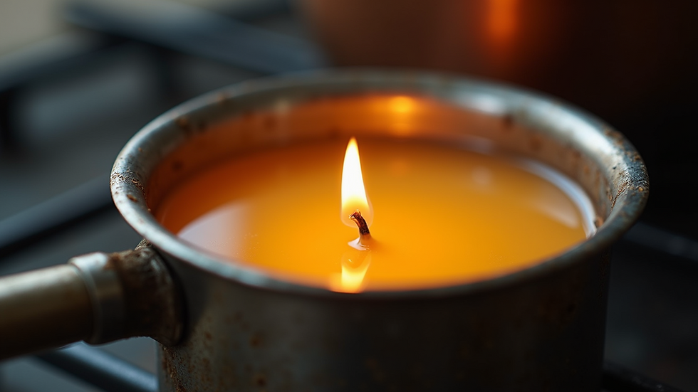 Transforming Candle Waste into Eco-Friendly Products