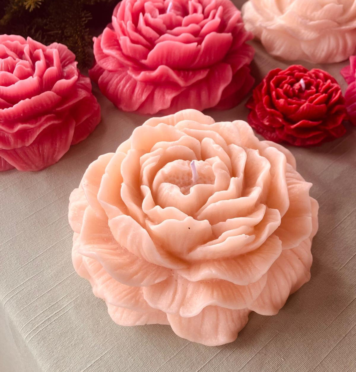 Peony Candles