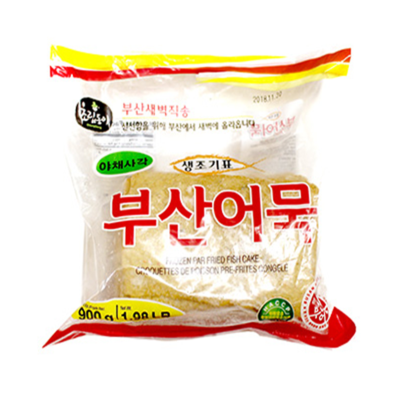 [MH00020] 초립동이 생조기표 야채사각 부산어묵 900g