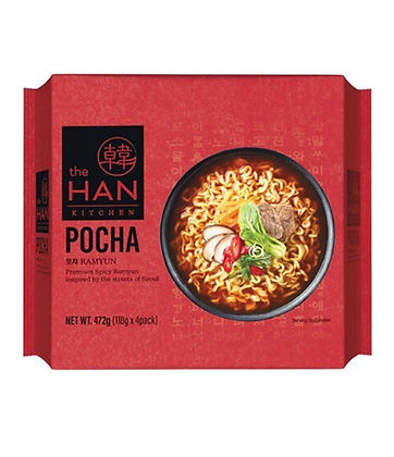 [LX00047] 더한 포차 스파이시라면 118g (1pk/4pk)