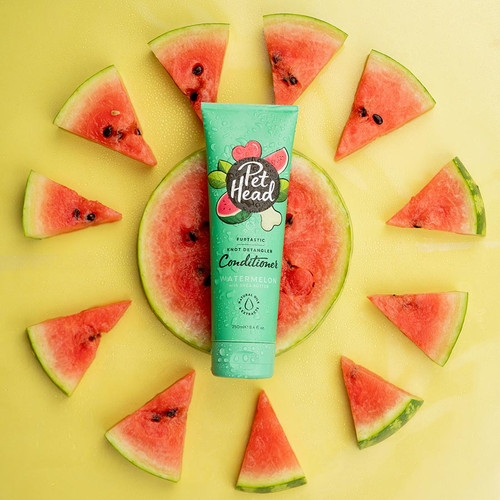[PE00027] Pet Head Furtastic Watermelon and Shea Butter Knot Detangler