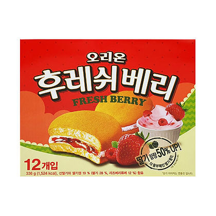 [LU00002] 오리온 후레쉬베리 336g (12개입)