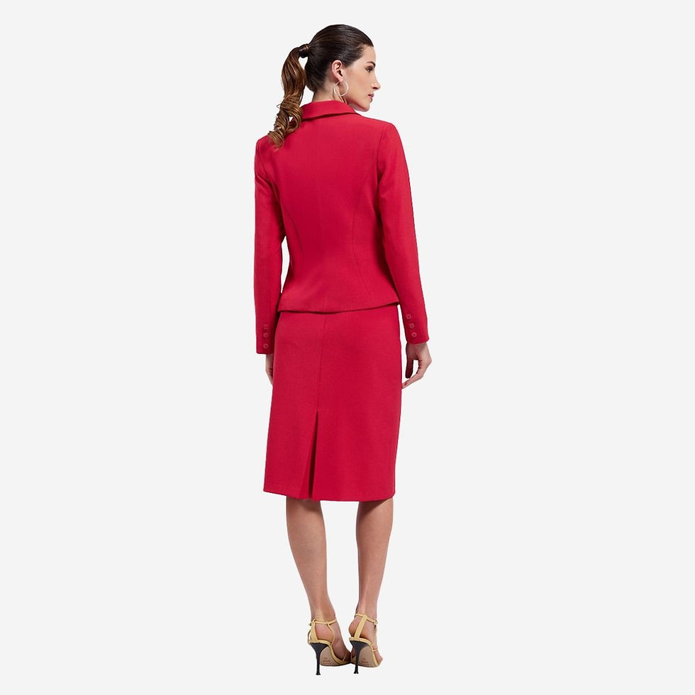 Miniatura: CONJUNTO 2 PIEZAS SACO Y FALDA T126065