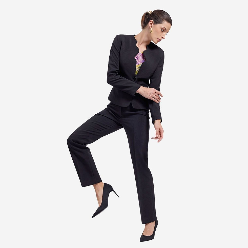 Miniatura: CONJUNTO 3PZS SACO, BLUSA Y PANTALÓN T126007