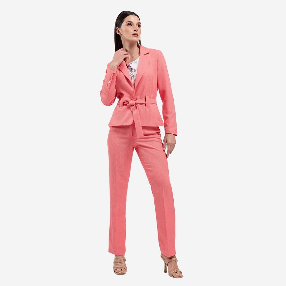 Miniatura: CONJUNTO 3 PZS SACO, BLUSA Y PANTALÓN T126045