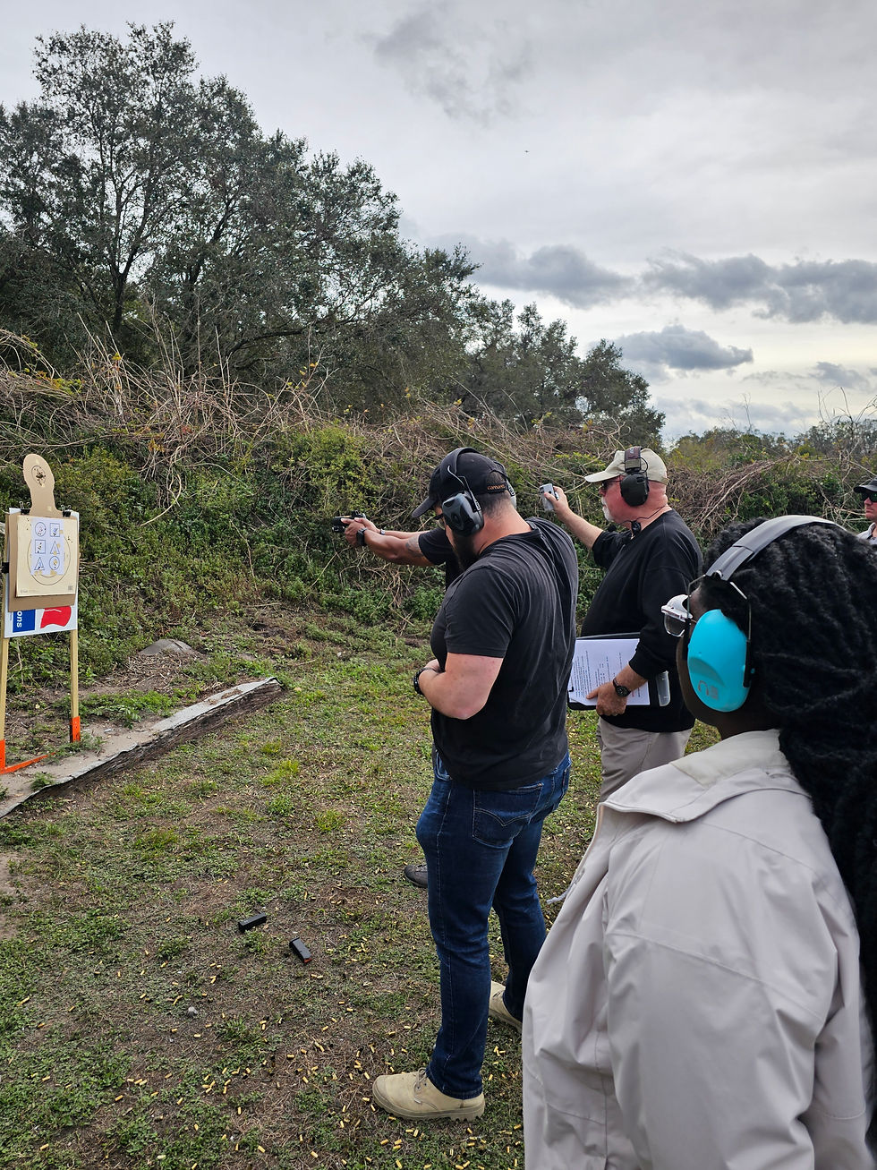 Rangemaster Instructor Development Course taught by renowned firearms instructor Tom Givens. Instructors should always lead by example by getting more advanced training and certifications.