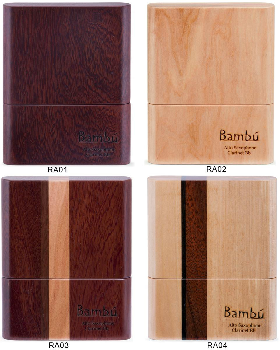 Miniature : Etui bois Bambú pour anches de clarinette